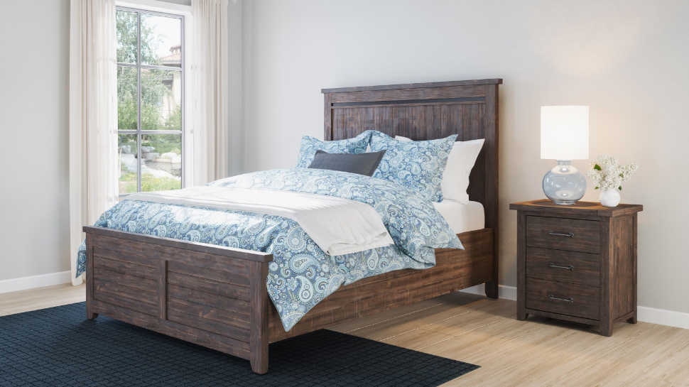 Barnwood Panel Bedroom Group - Click for large view