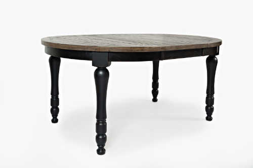 Vintage Black - Round To Oval Dining Table
